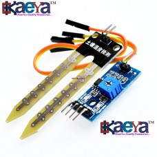 OkaeYa Soil Moisture Meter Testing Module, Soil Humidity Sensor, Water Sensor, Soil Hygrometer Detection Module For Arduino (color may be vary)